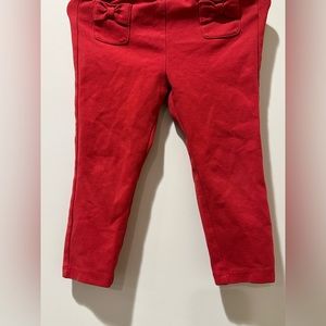 Red 2T pants by Gap